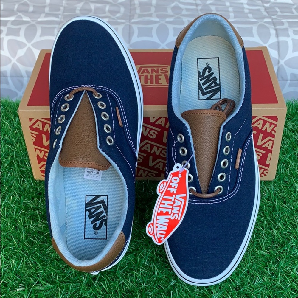 VANS ERA 59 C&L Dress Blues/Acid Denim WMNS - Picture 11 of 16